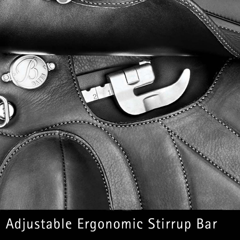 B_INN_MONO_Cblack_Adjustable ergonomic stirrup bar