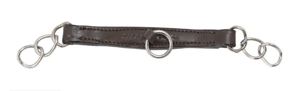 Shires leather curb chain